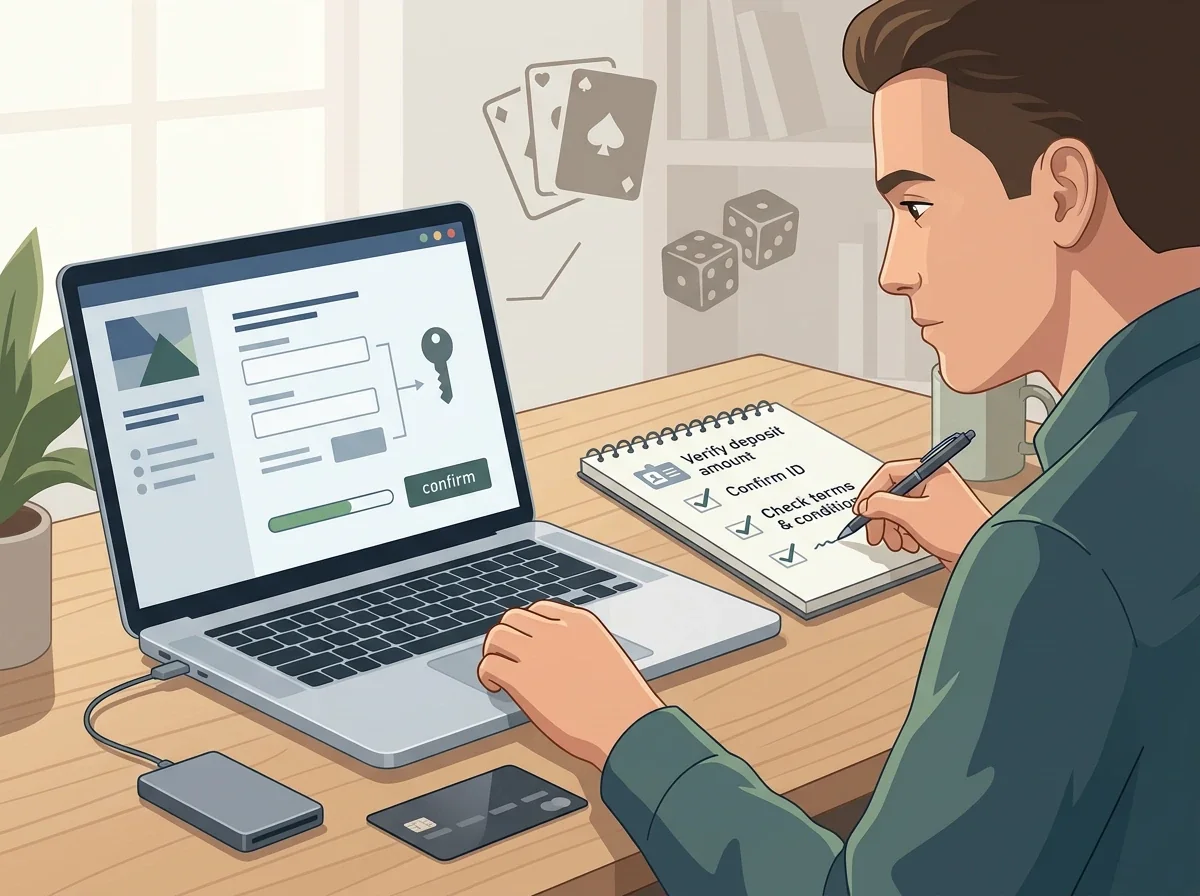 Controlelijst voor iDEAL storting bij online casino