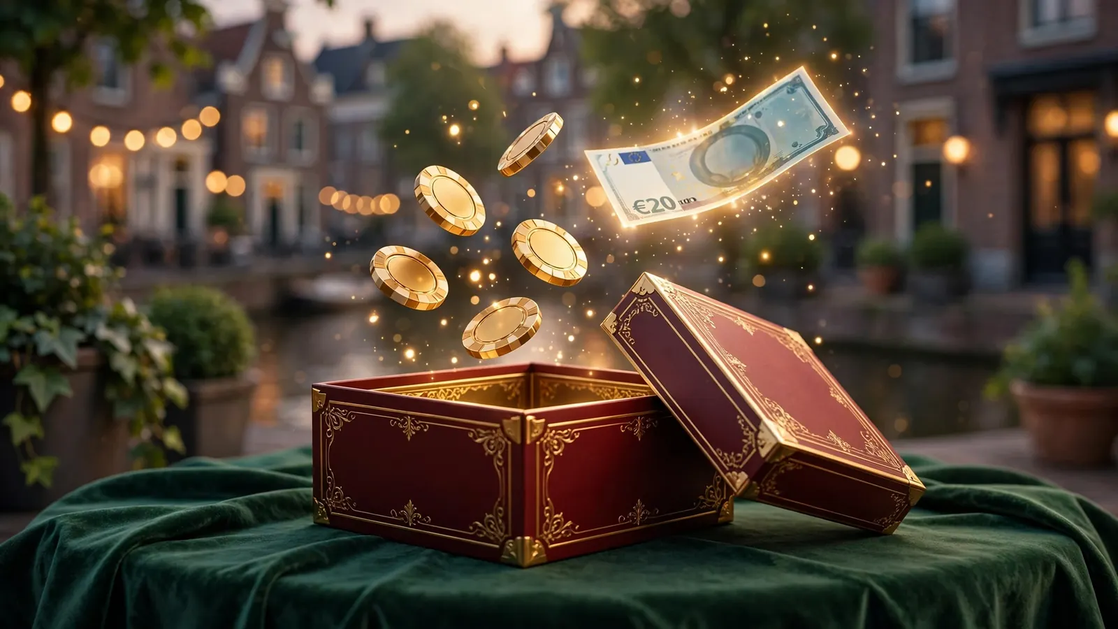 € 20 bonus zonder storting bij een casino