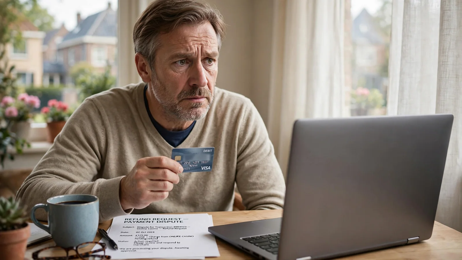 Geld terug bij een online casino: wanneer kan dat?
